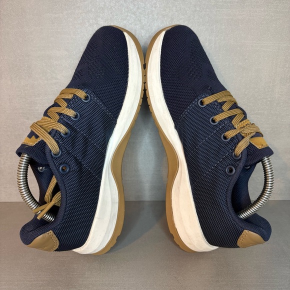 GoRuck | Ballistic Trainer Shoes - Navy White Brown ; Youth 4 - Picture 4 of 8